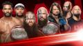 Triple Threat RAW Tag Team Championship Viking Raiders vs OC vs Street Profits 1/6/20